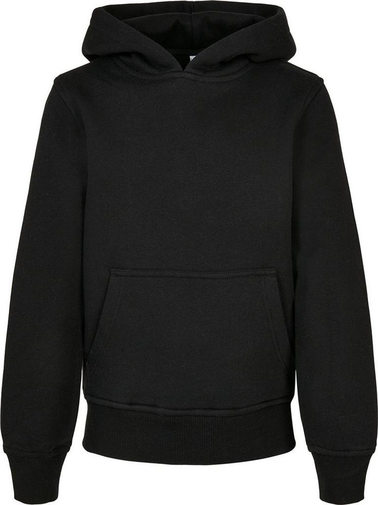 Build Your Brand - "Basic" Kapuzenpullover für Kinder RW8947 (158-164) (Schwarz)