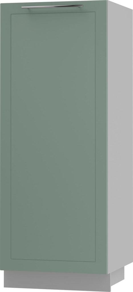 Vorratsschrank Kvantum Q-D5D/60/154 1-türig 60cm Korpus- & Frontfarbe wählbar,mint matt,grau