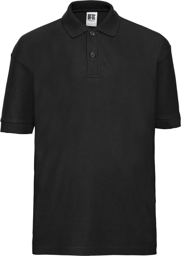 Russell - Poloshirt für Kinder RW10060 (128) (Schwarz)