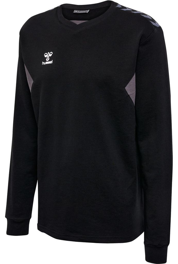Hummel Authentic Co Training Sweatshirt Uni, schwarz, 3XL, Uni,Damen,Herren
