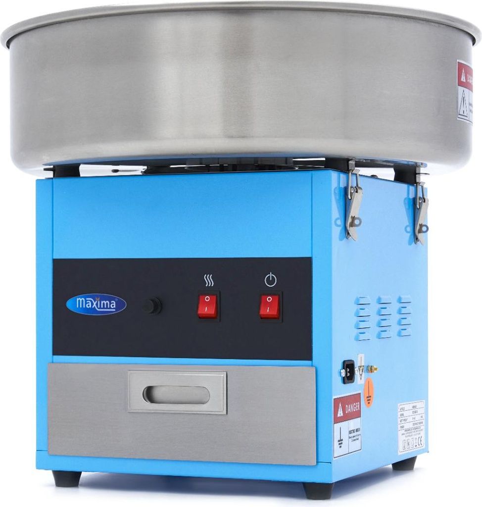 Maxima - Gastro Zuckerwattemaschine - Ø 52cm - Blau