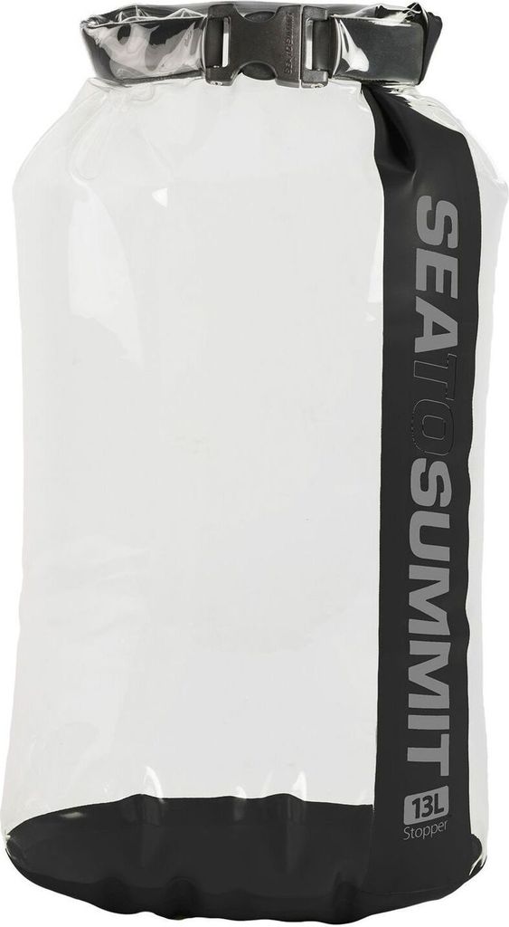 Sea to Summit Reisetasche Clear Stopper Dry Bag 13L Black schwarz