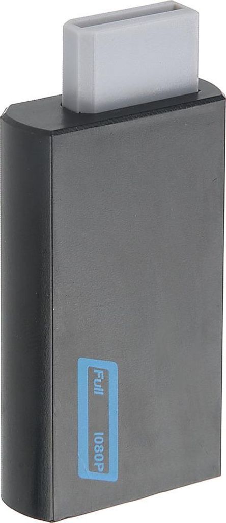 Full HD für Wii zu HDMI 1080P Konverter Adapter 3.5mm Ausgang Video Audio