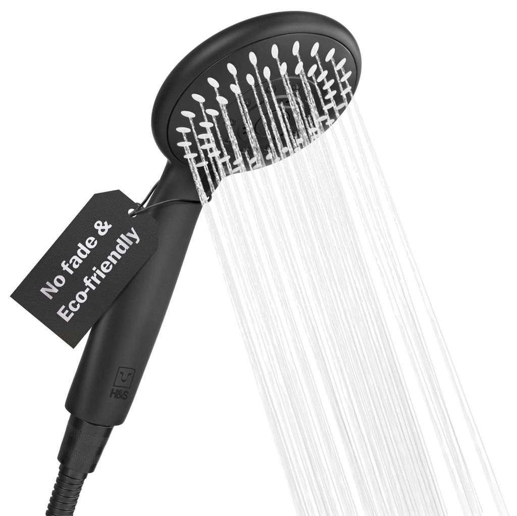 H&S Universal Duschkopf - Duschbrause mit 5 Modi - Produktbild 