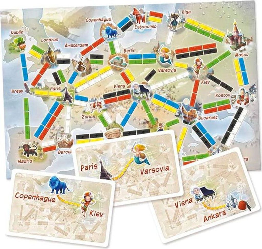 Asmodee DW720827, Brettspiel, Reisen/Abenteuer, 6 Jahr(e), 15 min