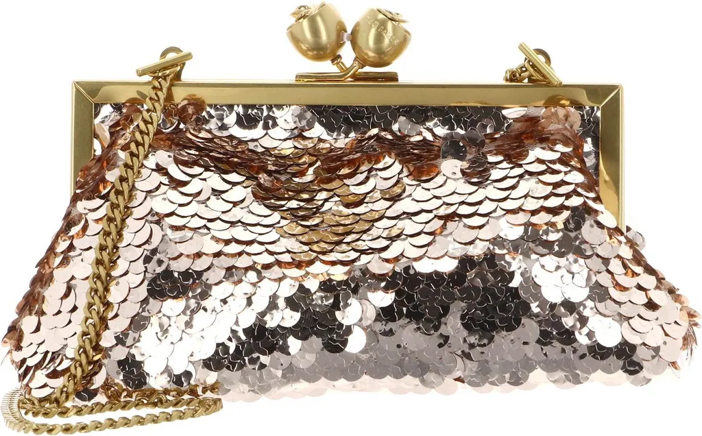 Pochette Ted Baker Rose Gold Sequinz - Accessorio Eventi Luxury