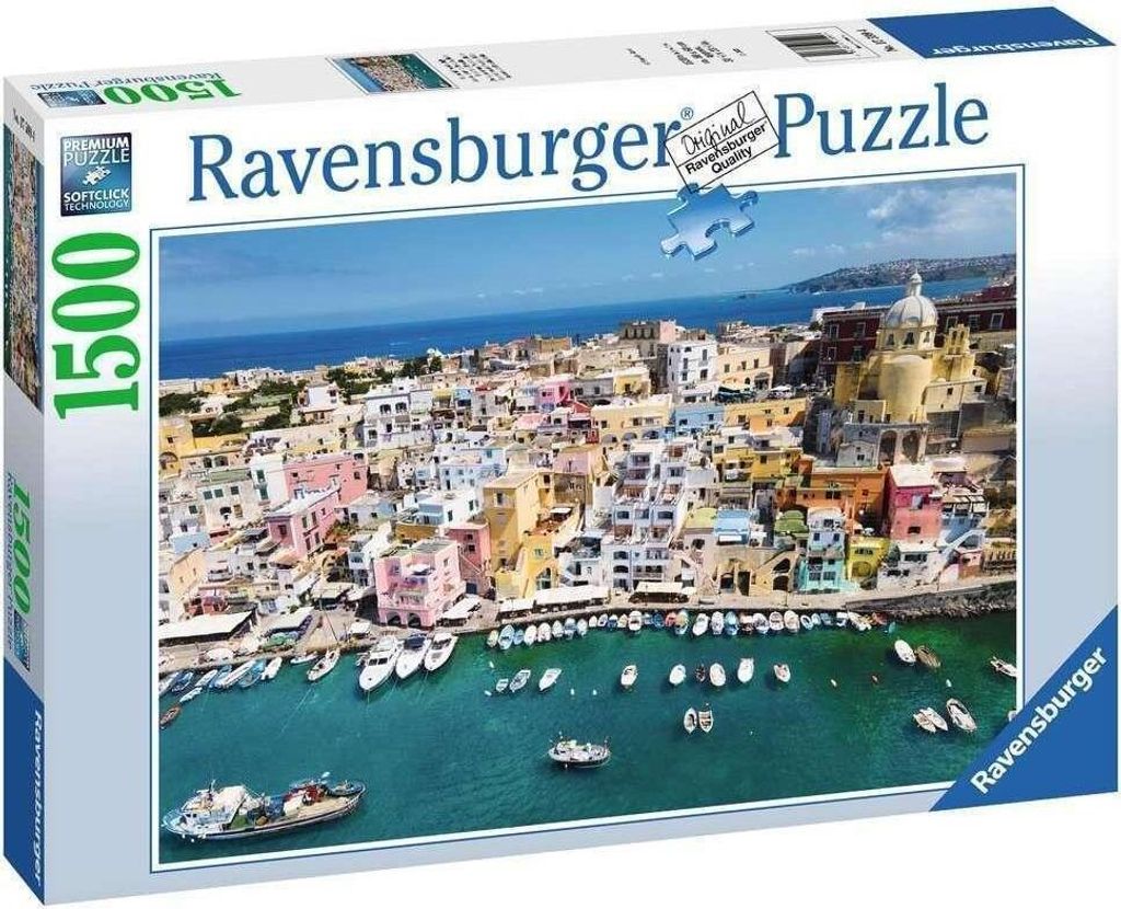 12001210 - Puzzle: Colorful Procida Italy (1500 Teile) (DE)