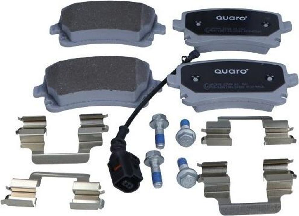 QUARO Bremsbeläge Satz Hinten Bremsklötze für VW Phaeton (3D1, 3D2, 3D3, 3D4, 3D6, 3D7, 3D8, 3D9) QP0895
