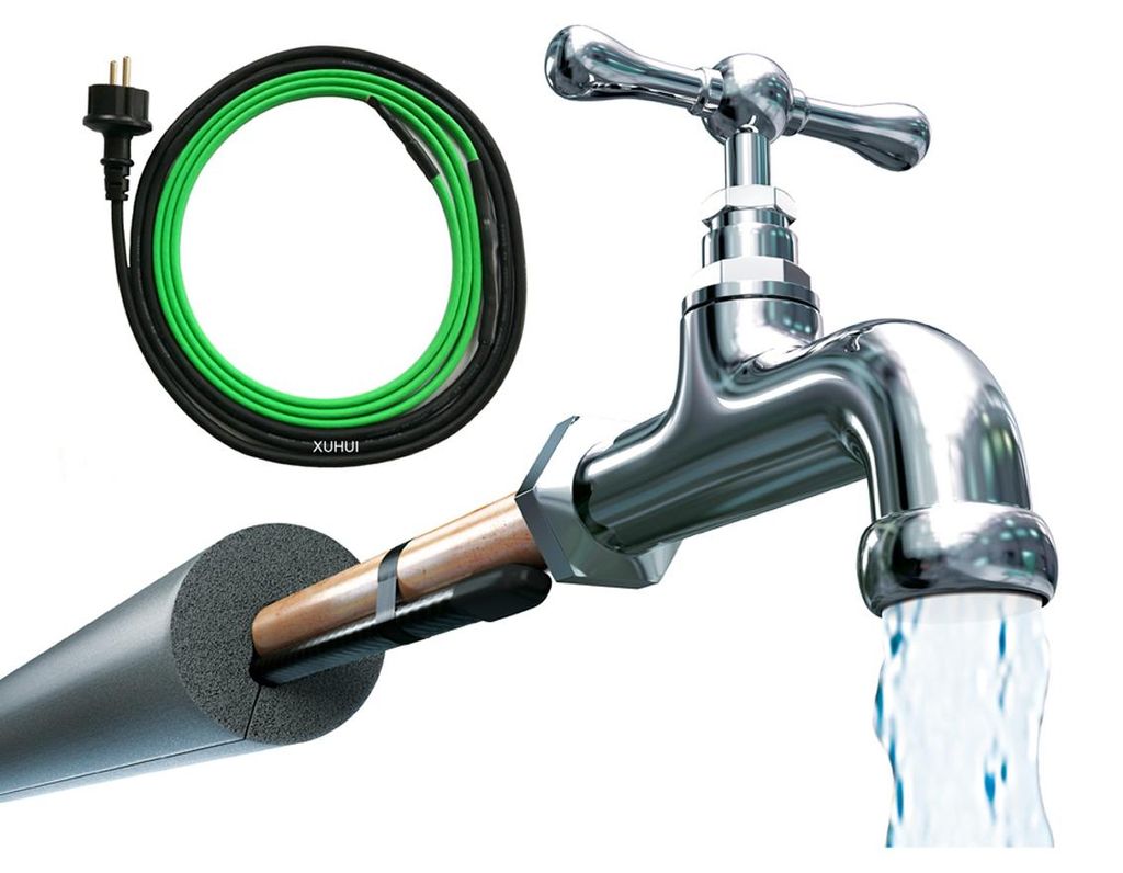 Heizkabel 1,5m Rohrbegleitheizung Frostschutz Wasserleitung Produktbild 