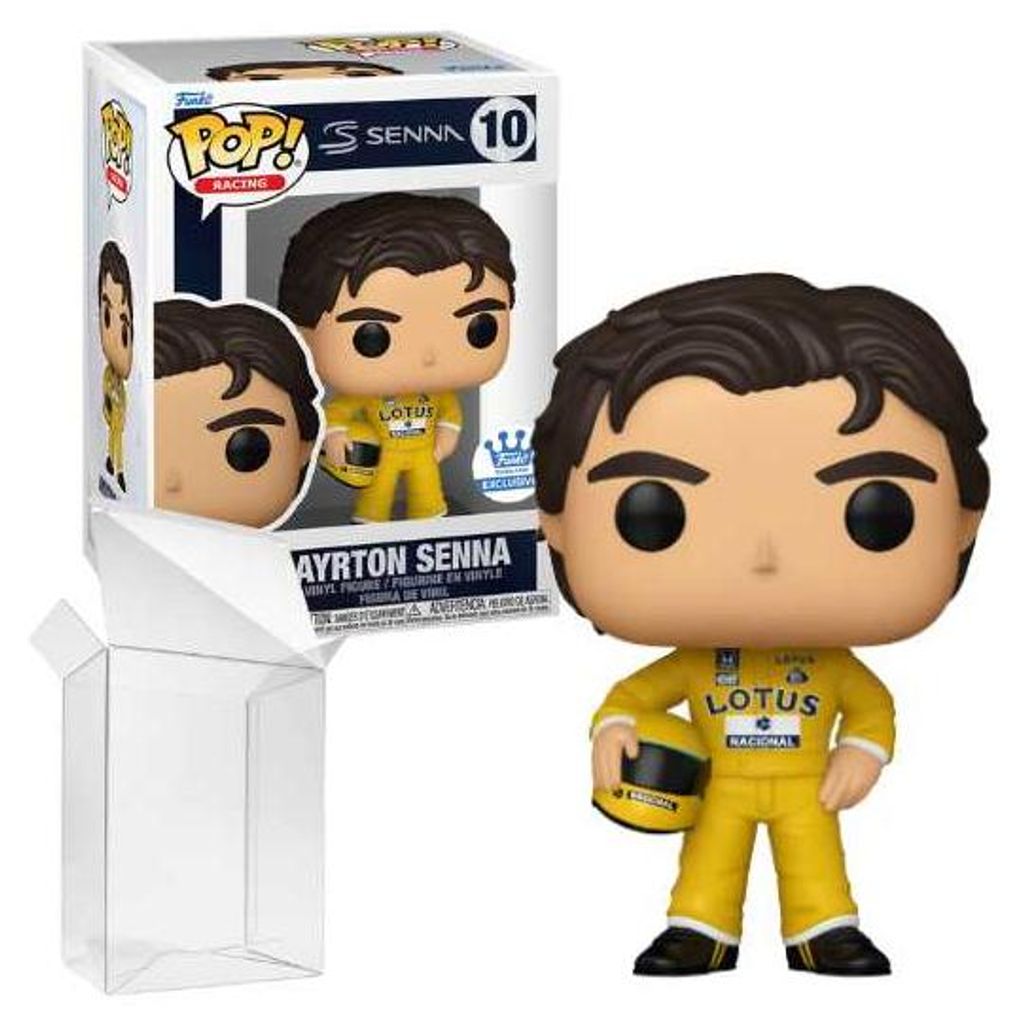 Funko Pop! Racing: Ayrton Senna #10 (With Helmet) F1 Produktbild 