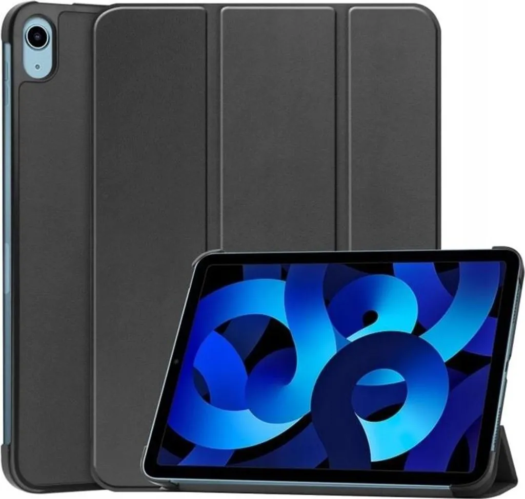 Housse de Protection iPad 11 2025 et iPad 10 2022 - Étui Folio Slim Noir