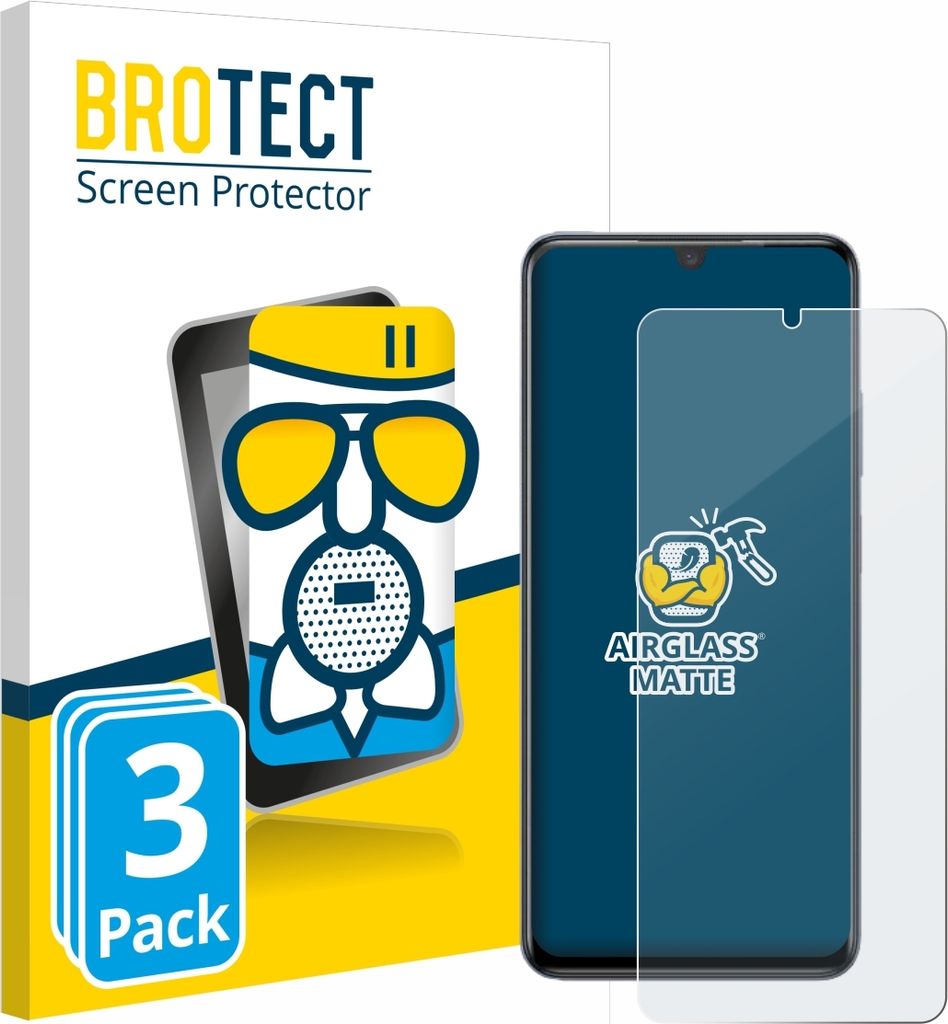 3x BROTECT Entspiegelungs Schutzglas für ZTE Blade V70 Max Produktbild 