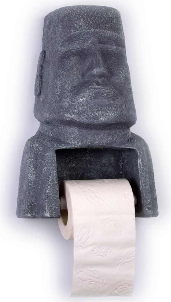 Moai Toilettenpapierhalter