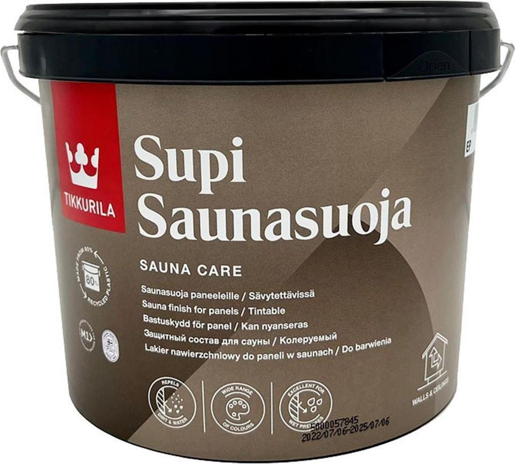 Tikkurila Supi Saunasuoja Für Saunaschutz - 2,7 L Produktbild 