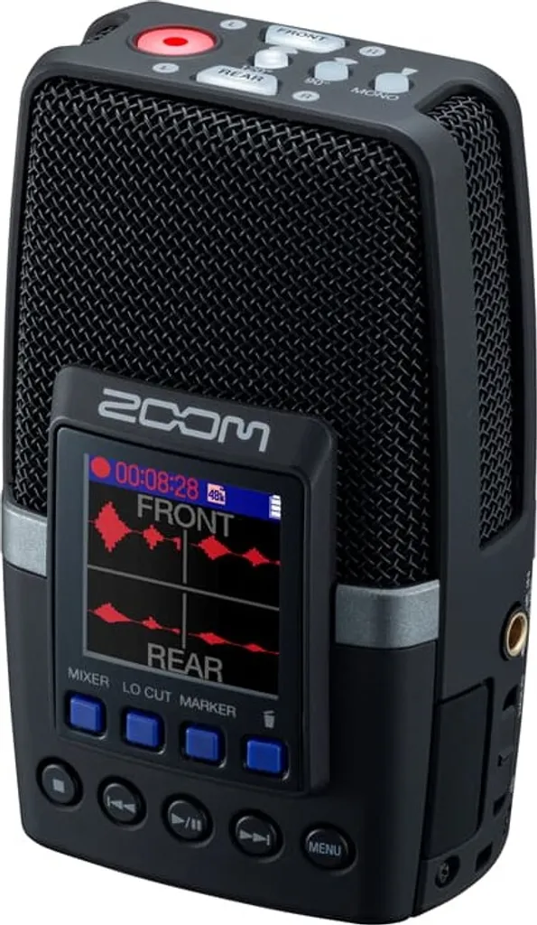 Zoom H2 Essential Enregistreur 32 bits Float avec Micros Orientables 360° - 9