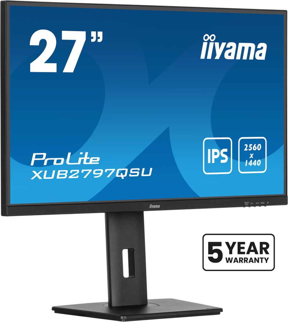 iiyama ProLite XUB2797QSU-B2, LED-Monitor, (QHD, IPS, Produktbild 