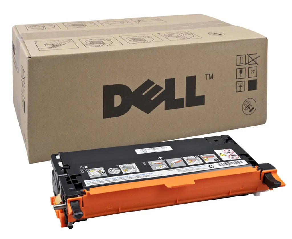 Toner noir Dell 593-10170 pour stopper les bavures et impressions pâles