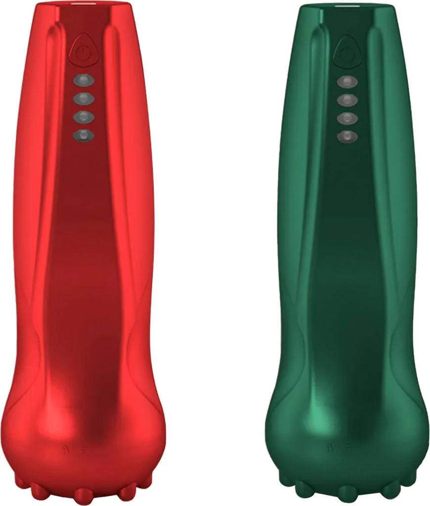 Masseur de grattage électrique à 6 niveaux d'intensité et écran LCD - 2