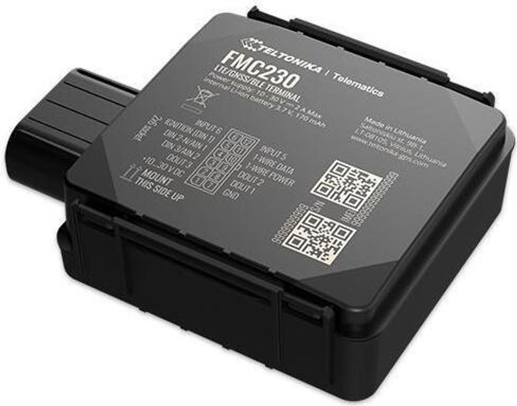 Teltonika · Tracker GPS· FMC230· Fahrzeug· 4G LTE Bluetooth Erweiteter - Router - GSM
