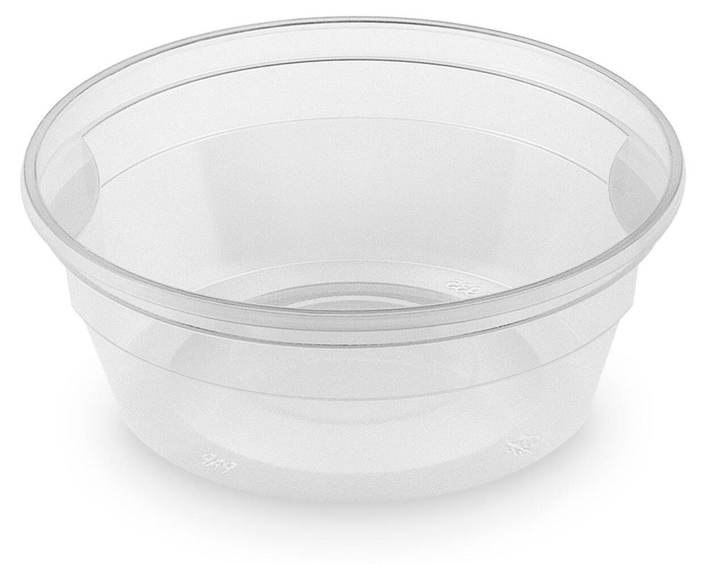 50x Suppenbecher 350 ml PP klar siegelbar Ø 12,7 x 4,9 cm Produktbild 
