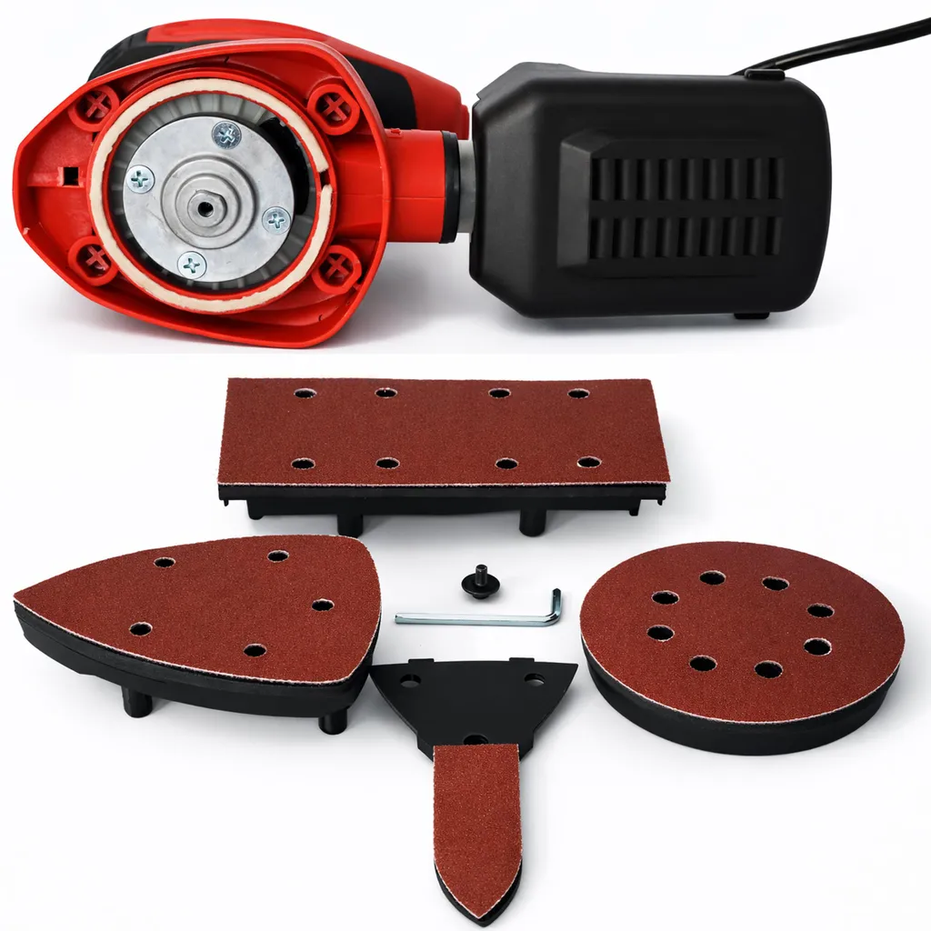 Ponceuse vibrante multifonction 220W Vertex pour finitions et angles - 5