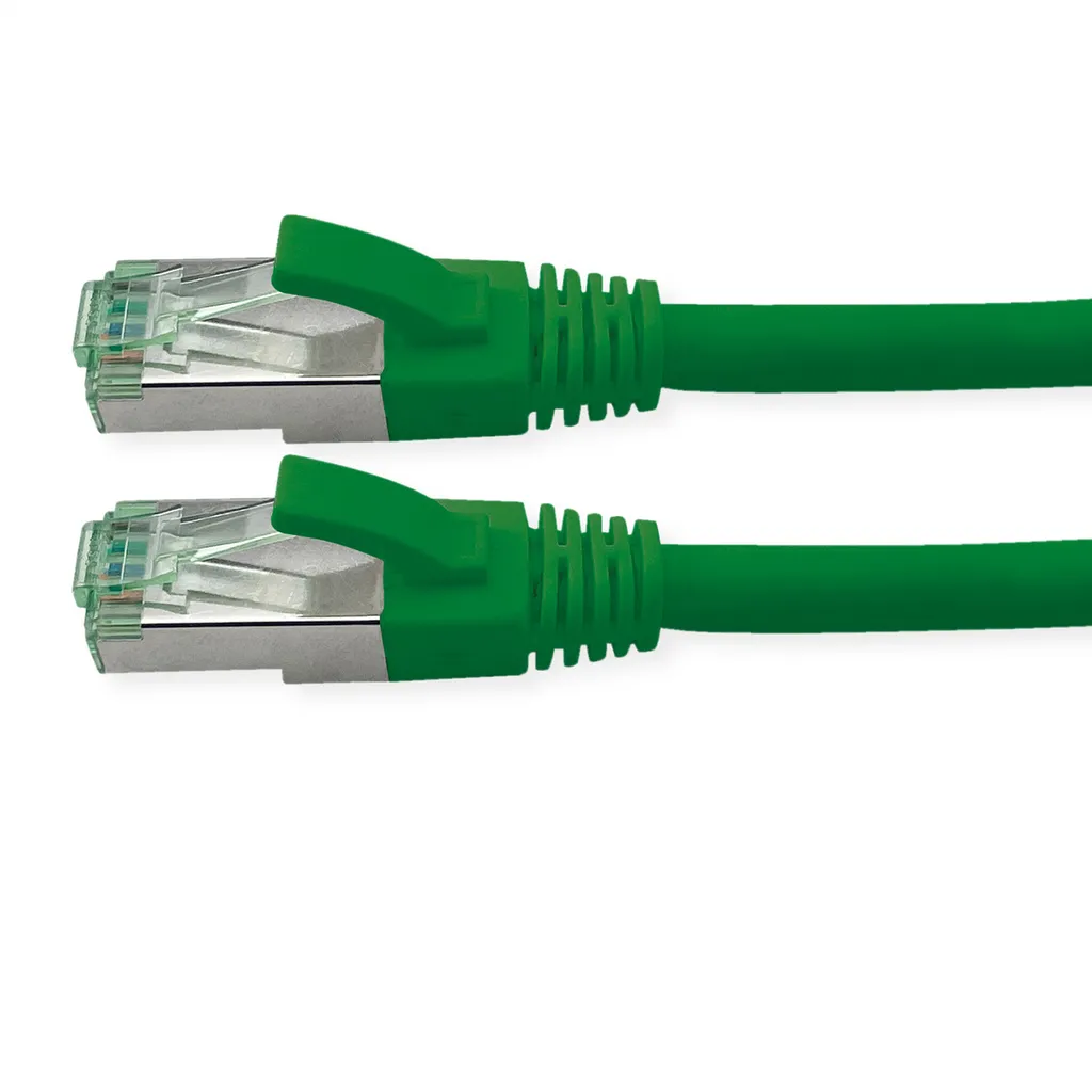 Cavo Ethernet ROLINE Cat.6A 3m Verde | Design Pulito e Alta Velocità - 4