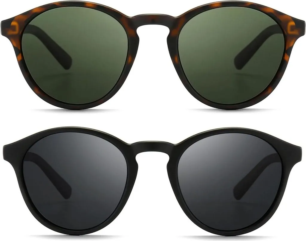 CATERSIDE Retro occhiali da sole polarizzati uomo TR90 Frame tempio in legno occhiali da sole donna Outdoor Driving Fishing Sports Eyewear UV400  200000297