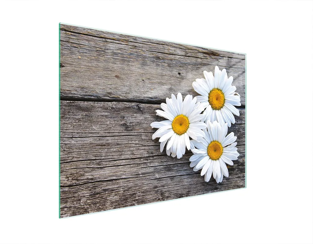 Tagliere Piastra di copertura per fornelli Tagliere in multiglass 30x22 cm Legno margherita