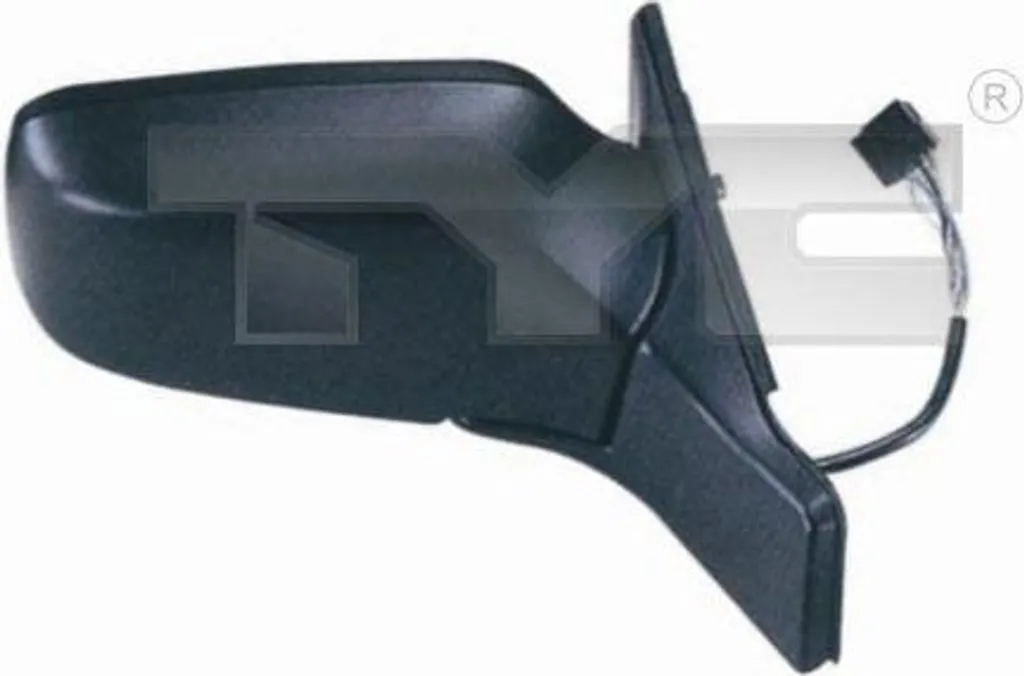 Rétroviseur TYC robuste OE 3534334 avec vitre traitée anti-vibrations