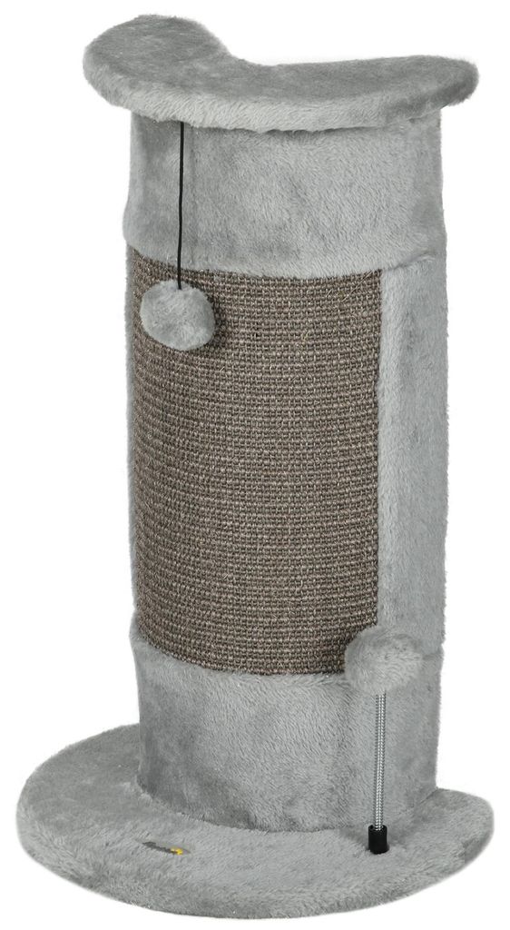 PawHut Kraboom, 58 cm krabpaal voor katten, kattenboom met Productafbeelding 
