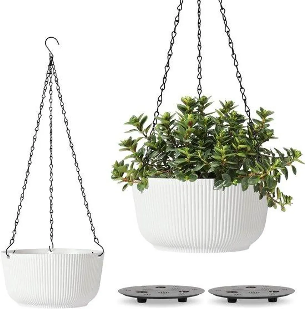Pots suspendus pour plantes d'intérieur en céramique - Design moderne