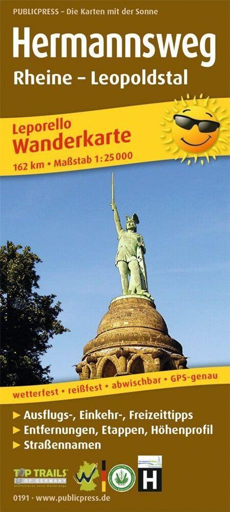 Hermannsweg, Rheine - Leopoldstal . 1:25 000