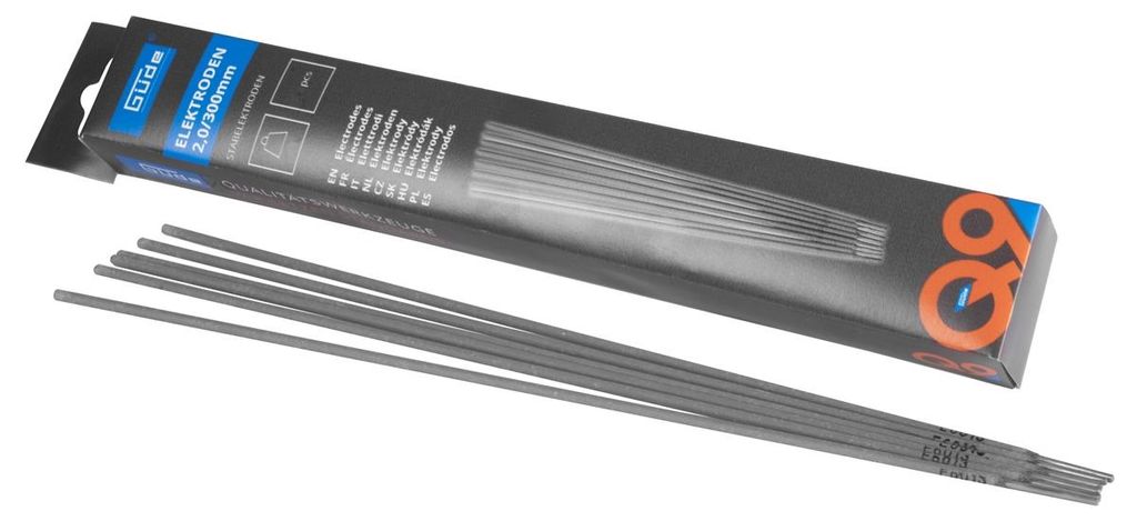 GÜDE Elektrody spawalnicze Elektrody 90 sztuk 2.0 / 300 mm Zdjęcie produktu 