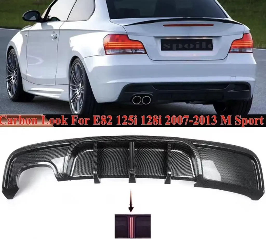 Diffuseur Pare-chocs Arrière Style F1 Carbone BMW E82 135i Kit Deluxe - 6
