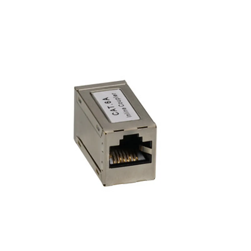 Adaptateur RJ45 Femelle vers Femelle Cat.6A STP pour Liaison Réseau
