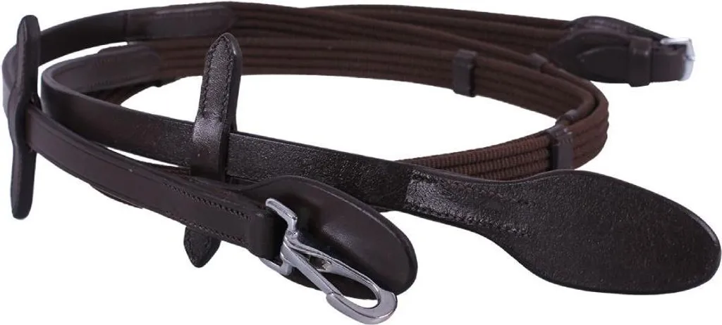 Rênes de filet QHP avec mousquetons clips pour un changement facile