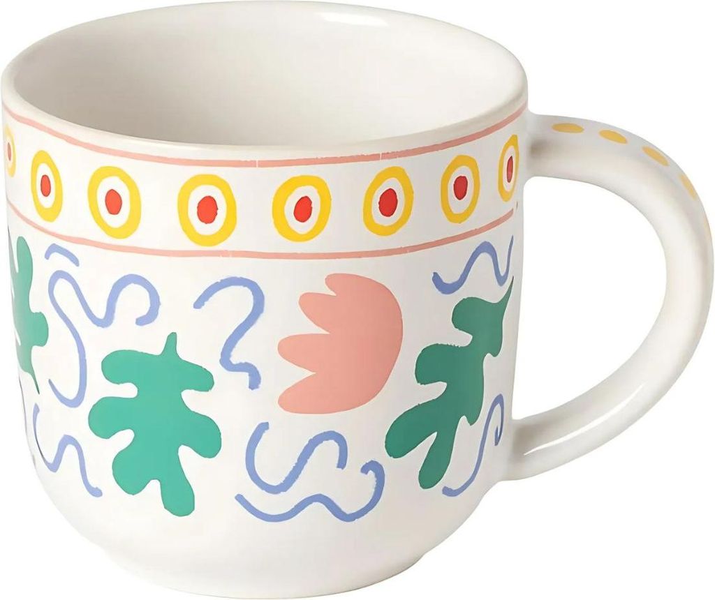 Costa Nova Summer Bliss Becher, Tulip Weiß, Tasse mit Produktbild 