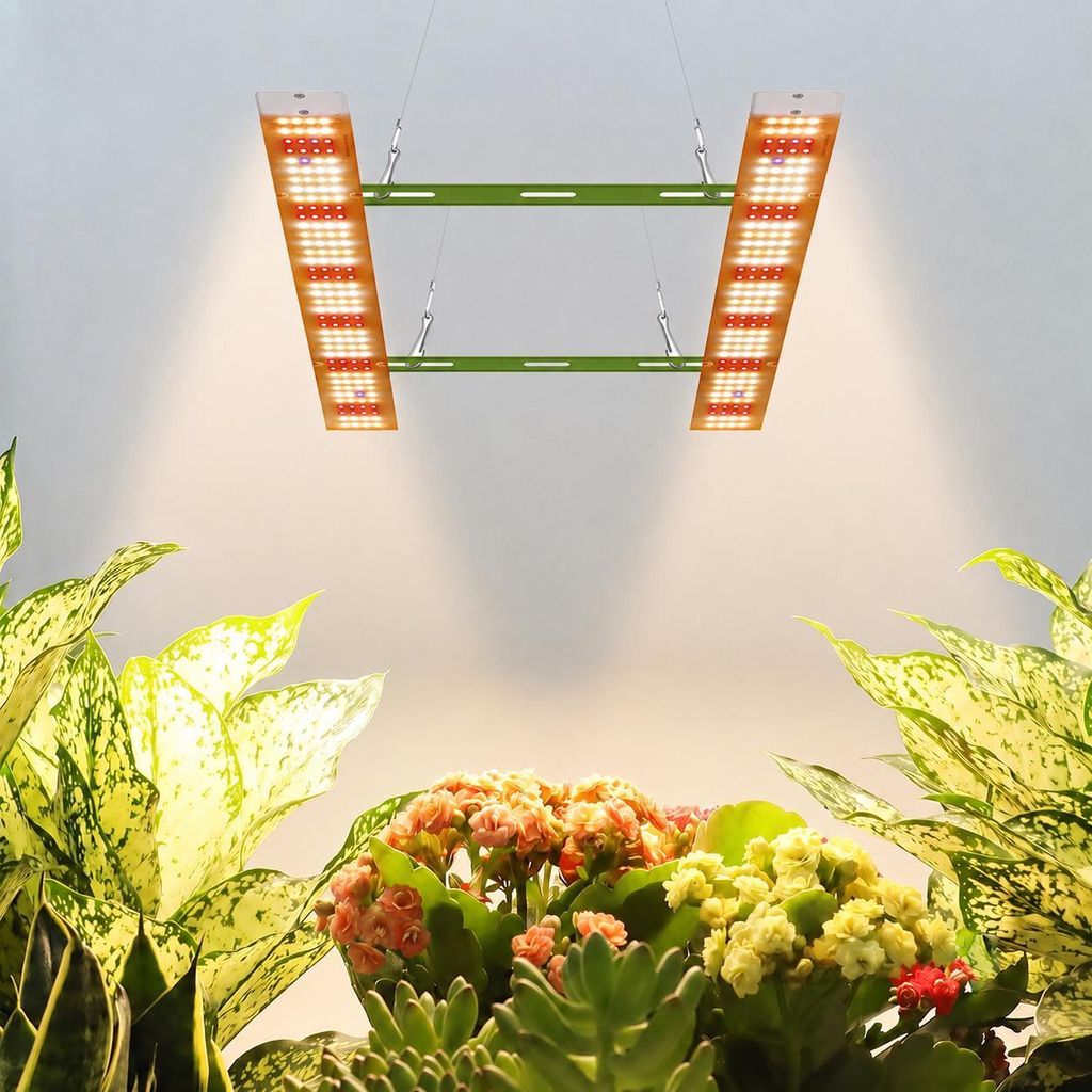 Lampada LED a spettro completo da 312 LED, 80W, per piante Immagine del prodotto 