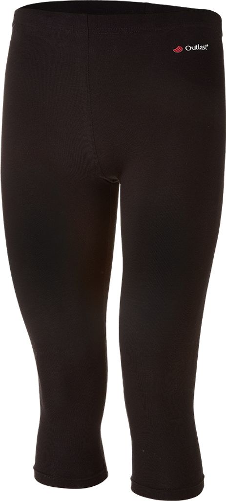 Leggings 3/4 dünn Outlast® - schwarz, 140 Produktbild 