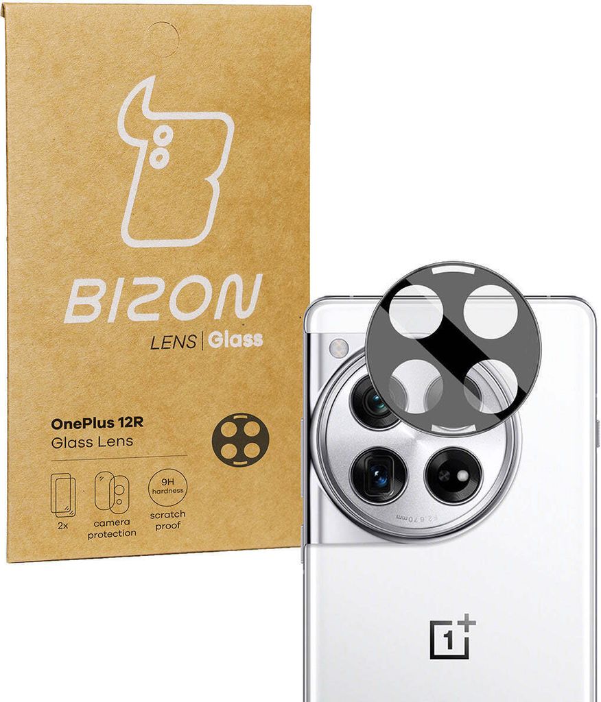 Szkło na aparat Bizon Glass Lens do OnePlus 12R, 2 sztuki Produktbild 