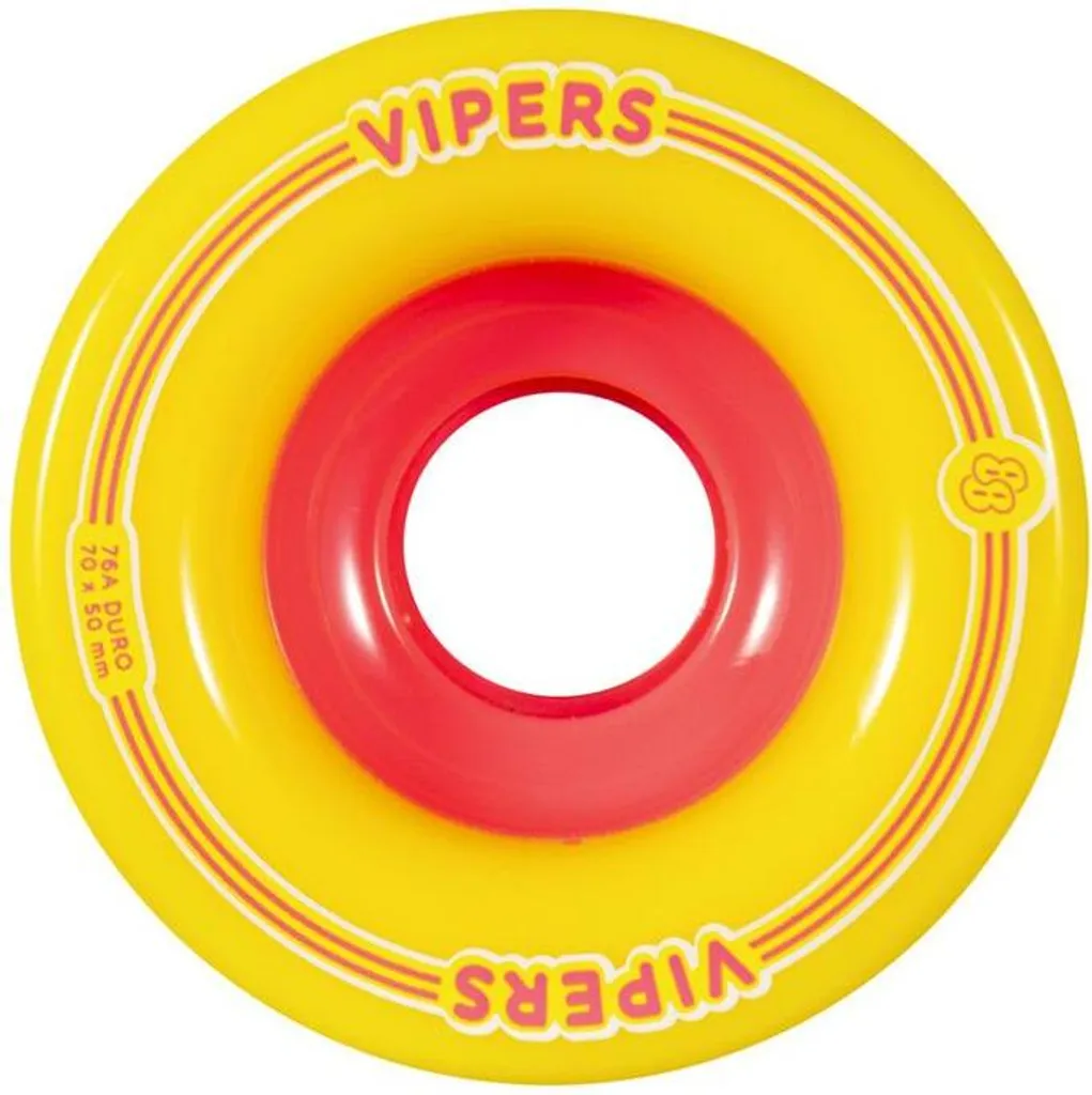 Roues Skateboard 70mm Viper Freeride 88 Wheels contre les Vibrations Sol