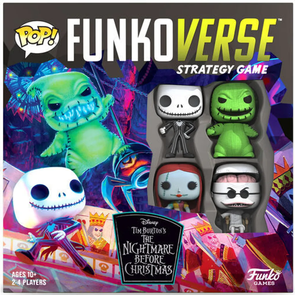Funkoverse Strategy Game The Nightmare Before Christmas Jeu de Société