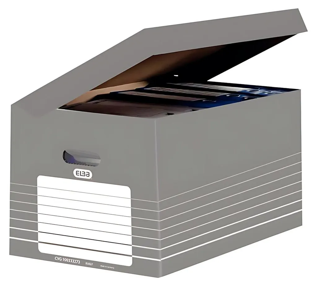 Solution de Rangement pour Dossiers Elba 345x450x280mm Stockage Bureau