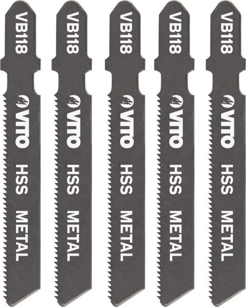 5 Lame Metallo 77mm VITO VB118 | Taglio Sottile Precisione Bosch