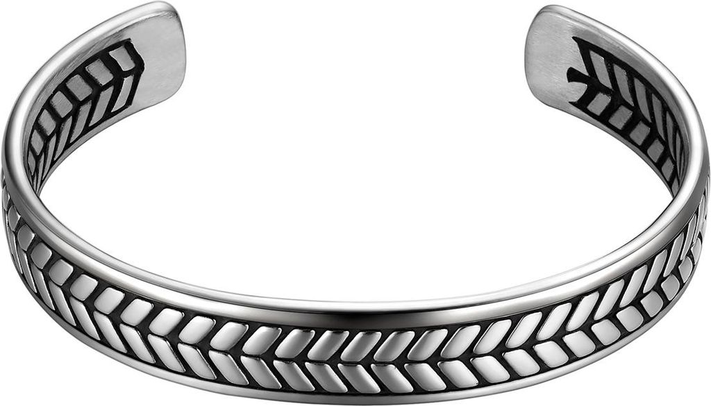 True Rebels Armreif Edelstahl 50060180 Produktbild 