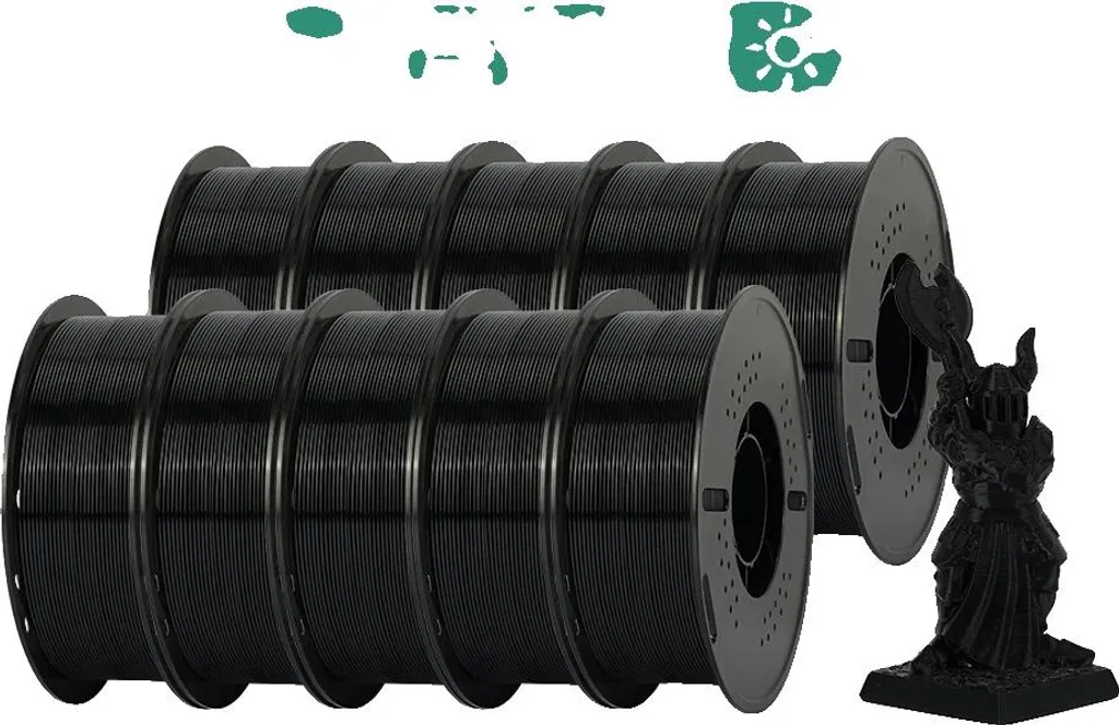 Filament PETG 1.75mm Noir pour Pièces Techniques 3D et Prototypes