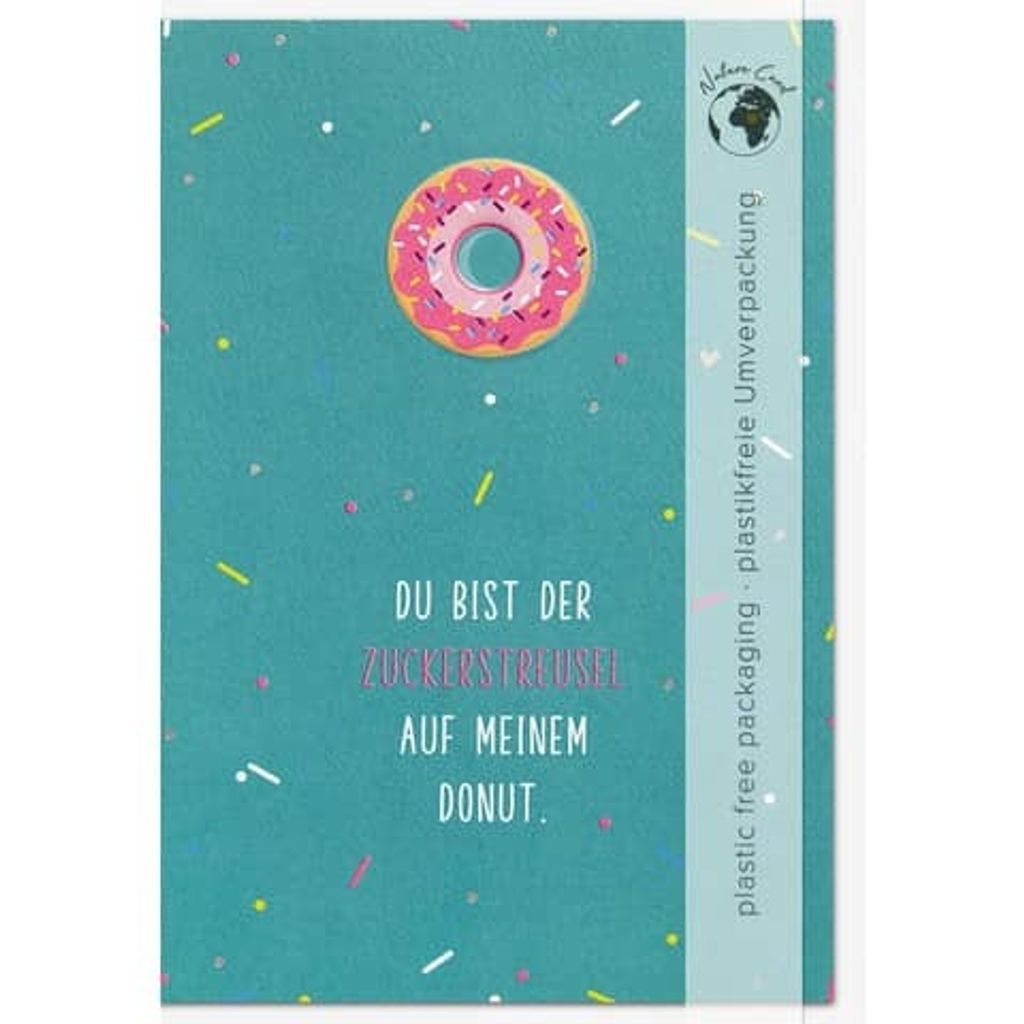 Allgemeine Wünsche - Good Vibes - Glückwunschkarte im Format 11,5 x