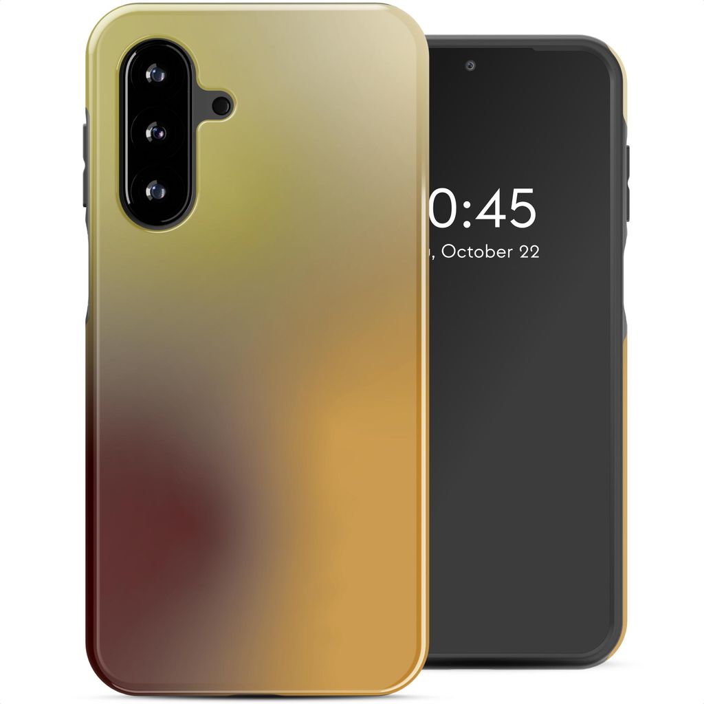 Selencia Vivid Back Cover Samsung Galaxy A17 (5G) / (4G) - Gradient Olive Dust