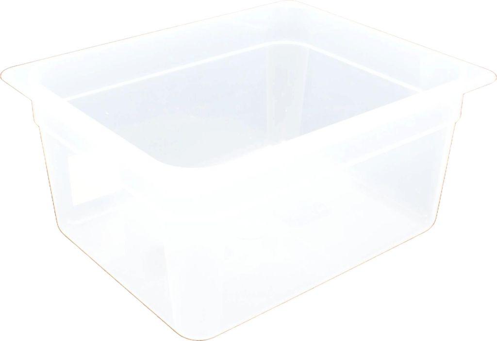 1 Stück GN-Behälter 1/2 150 mm aus Polypropylen Transparent Gastronormbehälter