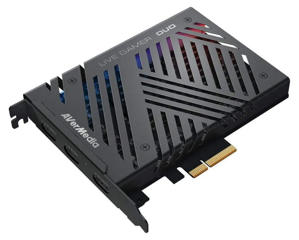 AverMedia Live Gamer Duo GC570D avec Pass-through 4K60 HDR et RGB
